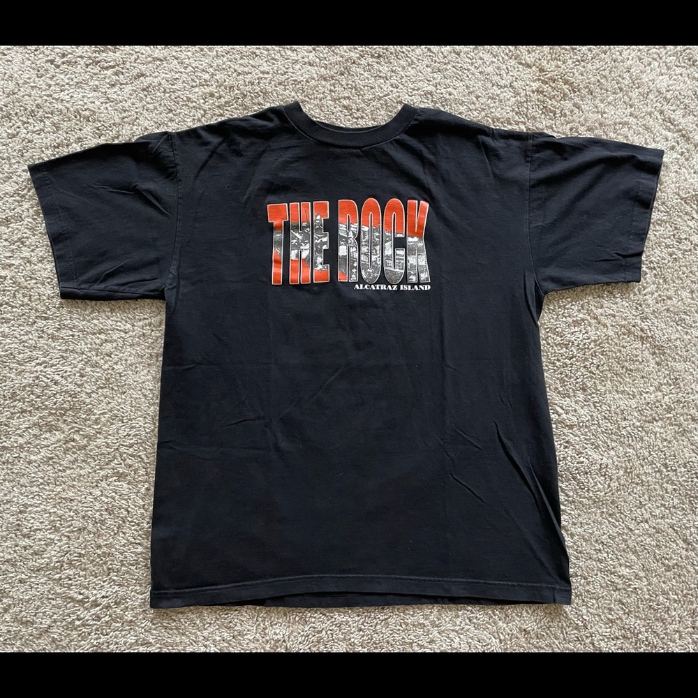 Maxim Tag The Rock Alcatraz Island T shirt USA